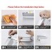 TRUSTLIFE Kitchen Roll Dispensers Paper Towel Holder Aluminum No Damage，Silver - B07DS4R5VH
